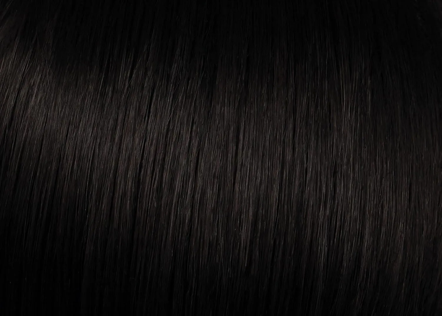 12" Simply Straight Ponytail Color R2 Ebony - Wrap-Around Hook-and-Loop Attachment Pony Hairdo Tru2Life 100% Heat Friendly Synthetic Braid or Curly Updo Hairpiece Cola de Caballo