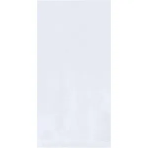 Aviditi PB2255 Poly Flat Bag, 8" Length x 6" Width, 1 mil Thick, Clear (Case of 1000)