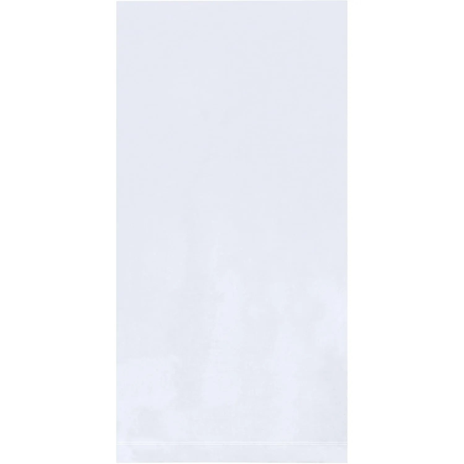 Aviditi PB2255 Poly Flat Bag, 8" Length x 6" Width, 1 mil Thick, Clear (Case of 1000)