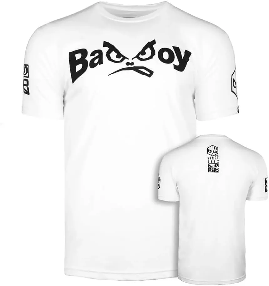 Bad Boy Authentic Classic Retro Logo T-Shirt with Old School Design
