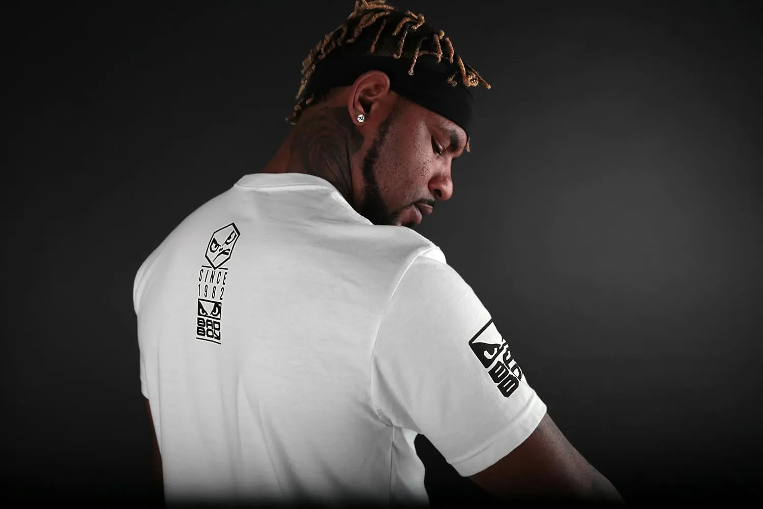 Bad Boy Authentic Classic Retro Logo T-Shirt with Old School Design