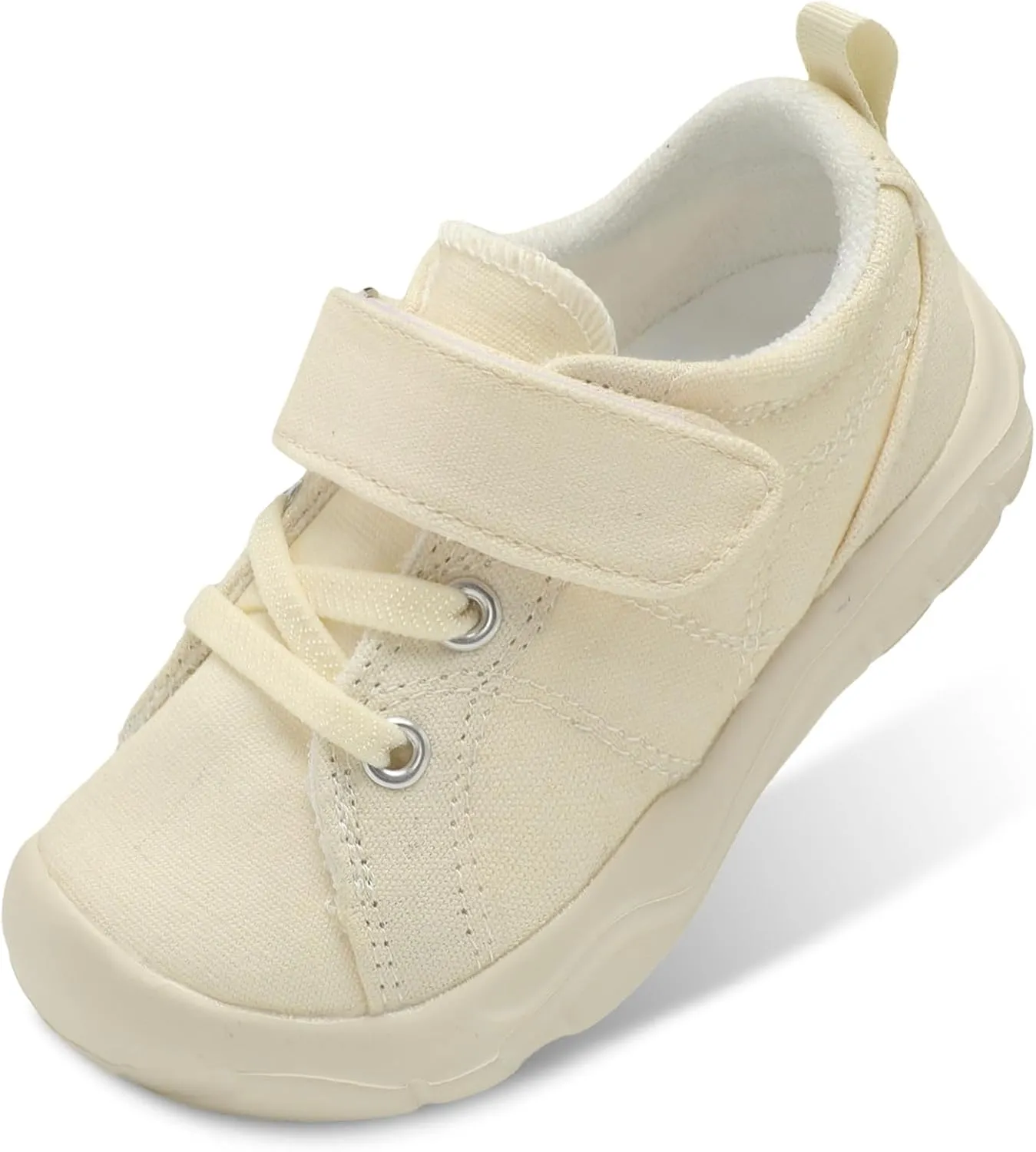 BARERUN Kids Canvas Shoes Running Shoes for Girls Boys Wide Toe Box Barefoot Toddler Sneakers Girls Boys School Shoes Non-Slip Toddler Tennis Shoes