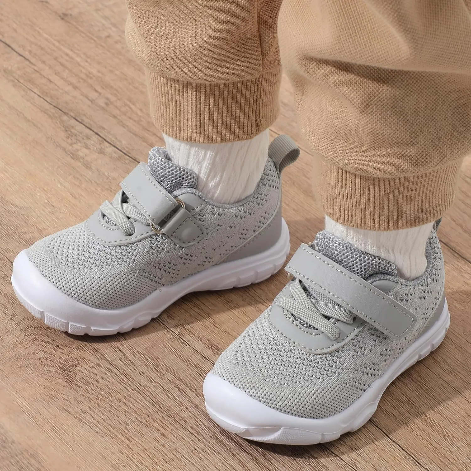 BARERUN Toddler Shoes Boys Girls Barefoot Shoes Kids Breathable Sneakers School Tennis Shoes Slip on Running Shoes Infant Toddler Walking Shoes