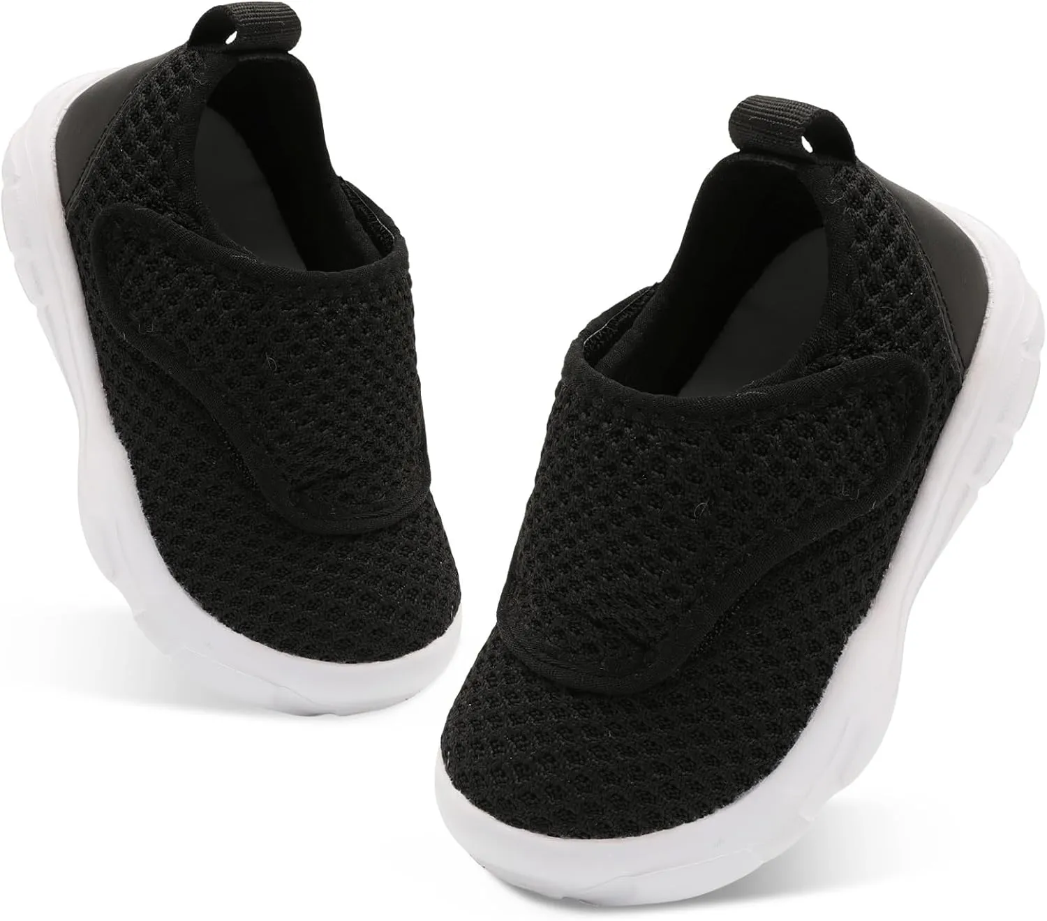 BARERUN Toddler Shoes Wide Toe Box Barefoot Toddler Sneakers Girls Boys Kids School Shoes Non-Slip Toddler Tennis Shoes Slip on Running Shoes for Girls Boys