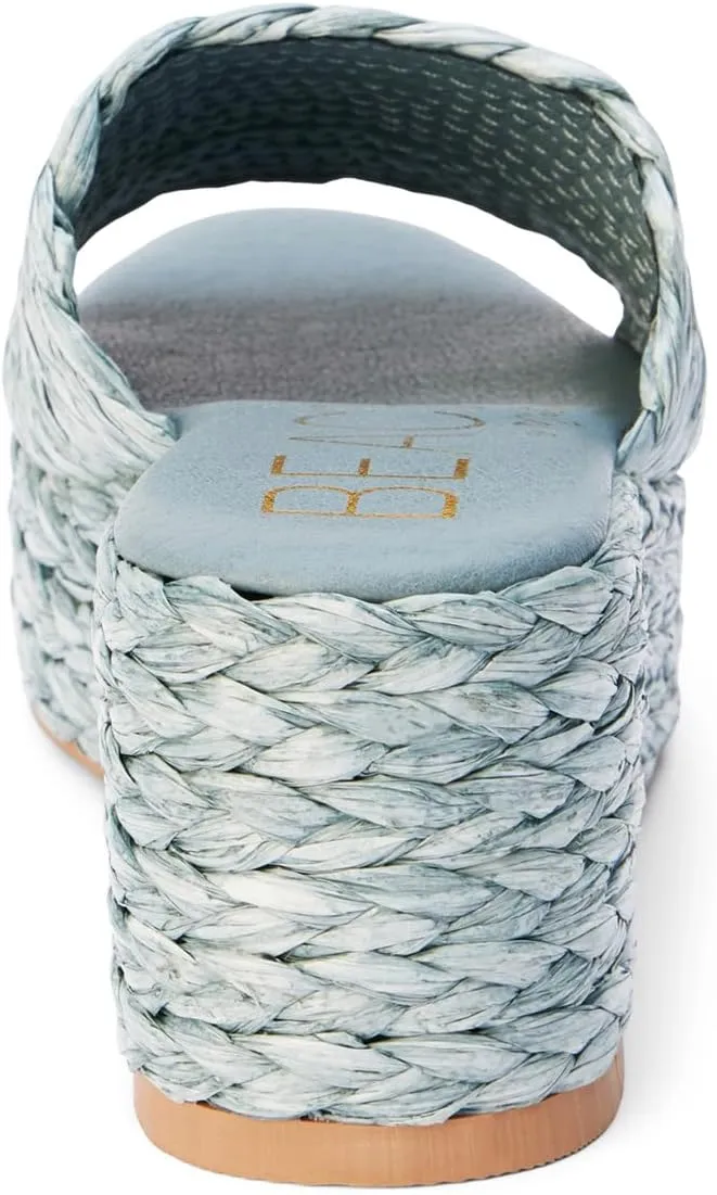 BEACH by Matisse Womens Peony Platform Espadrille Casual Sandals Casual High Heel 3" & Up