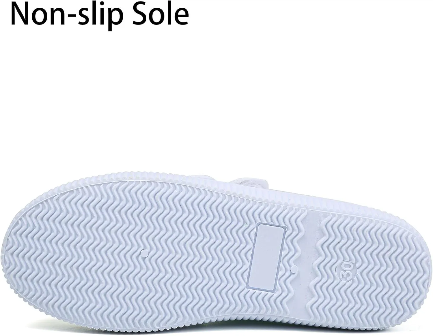 Boy's Girl's Kids White Canvas Shoes for Kids Slip-On Lightweight Sneakers Casual Skin-Friendly Walking Running Shoes(Toddler/Little Kids/Big Kids)