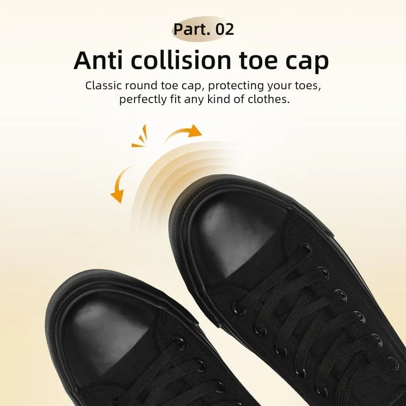 Canvas Shoes for Women Men Low Top Lace Up Sneakers Canvas Fashion Sneakers Classic Casual Walking Shoes Comfortable Breathable