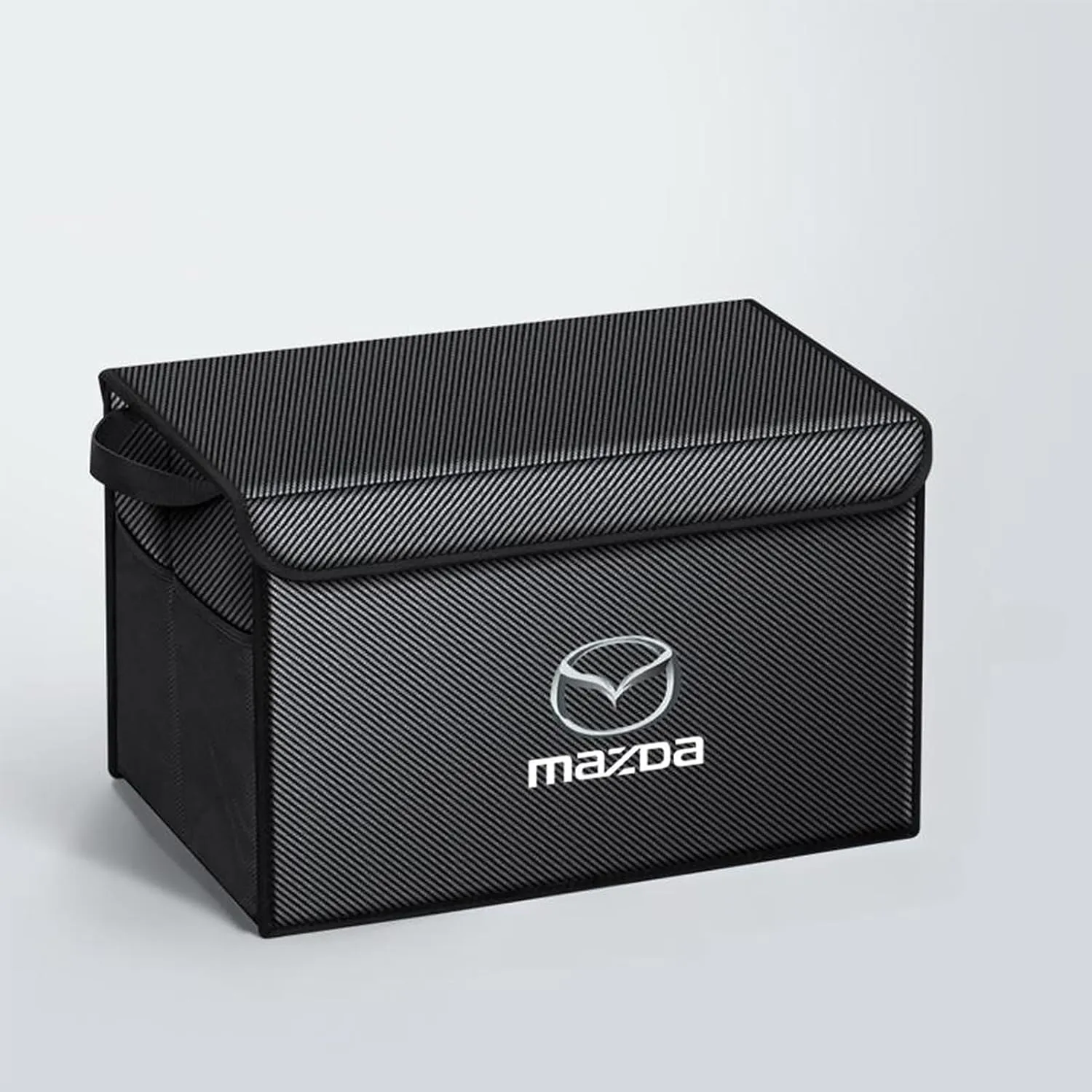 Car Trunk Organizer for Mazda 6 Sedan GH 2008-2010 Thickened Car Boot Tidy Storage Box Tailor-made Lidded Storage Bins for Home Car Outdoor Camping Travel,D