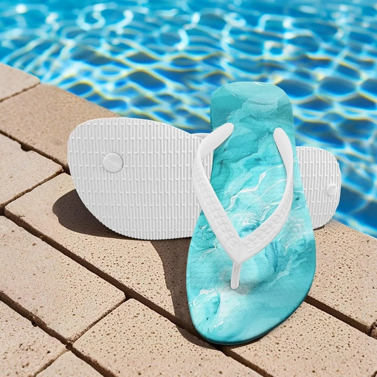 Children's Flip Flops Little Kid's Comfort Lightweight Soft Thong Sandals Girls Slide Sandals