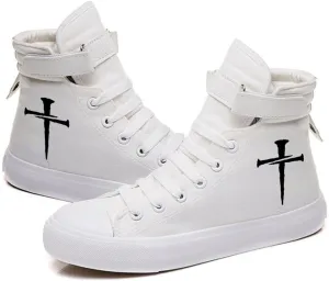 Christian Shoes Jesus Shoes Nail Cross Sneakers Christian Gifts