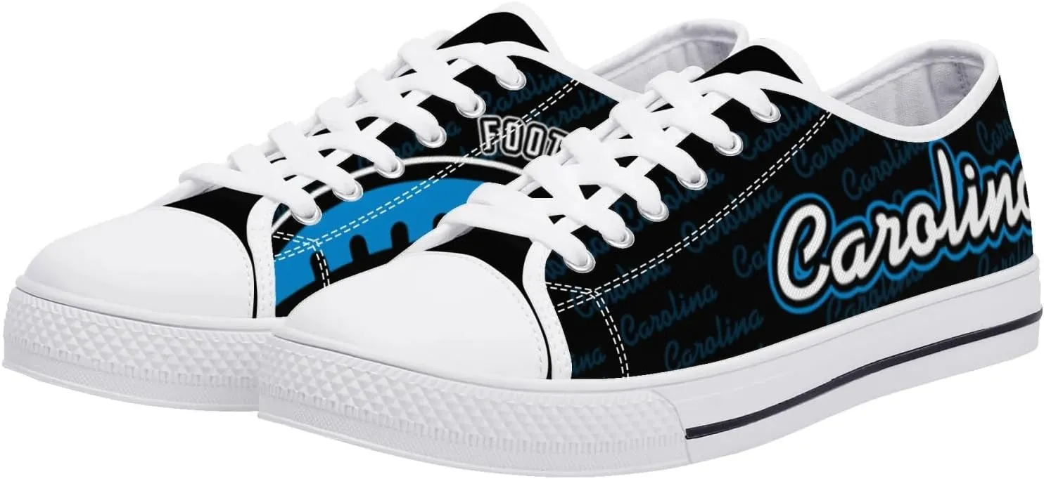 City Custom Low Top Big Logo Canvas Sneakers Shoes Personalized Name Athletic Shoes Fans Gifts for Men Women
