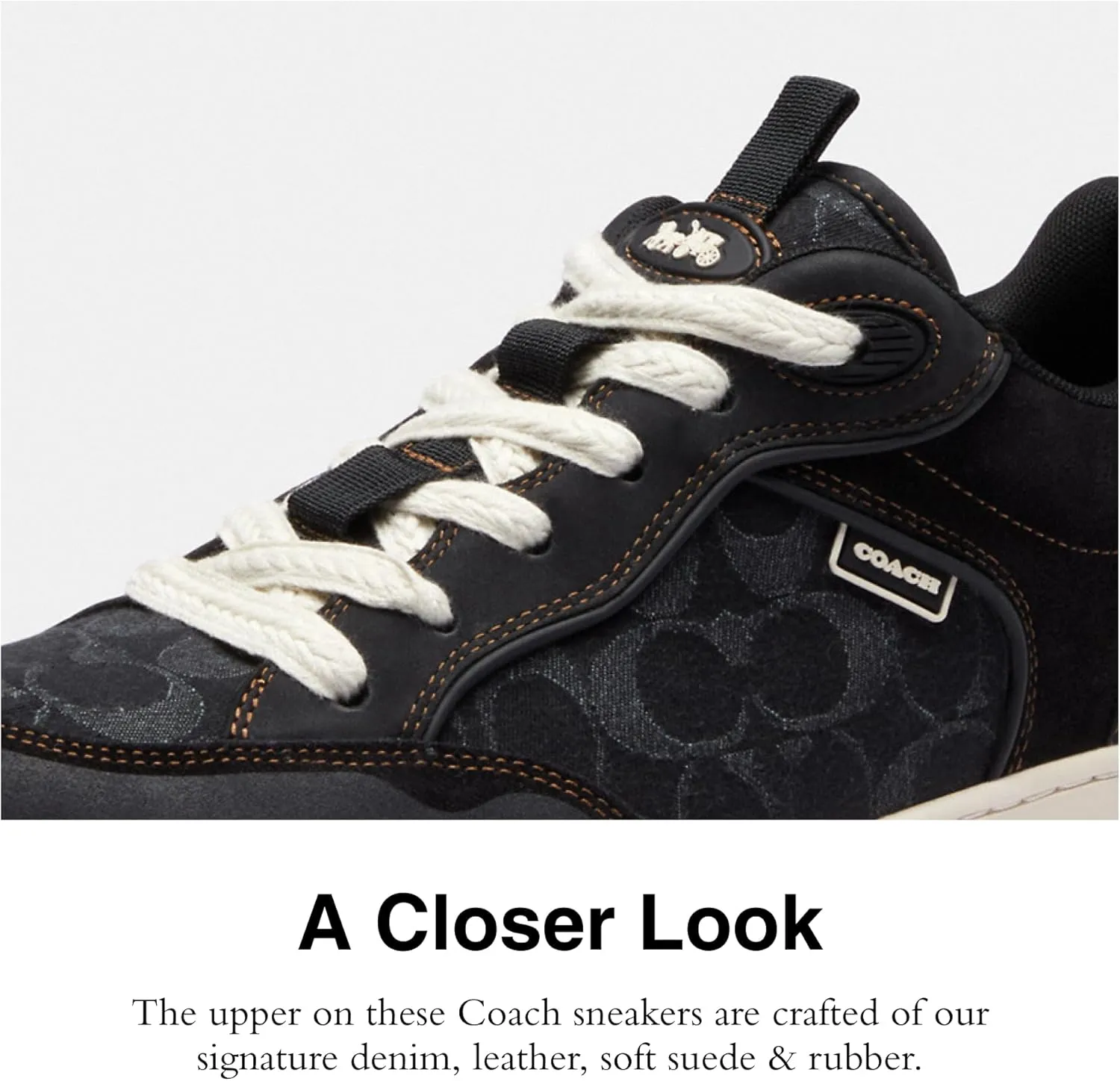 Coach Men's C203 Denim Sneaker