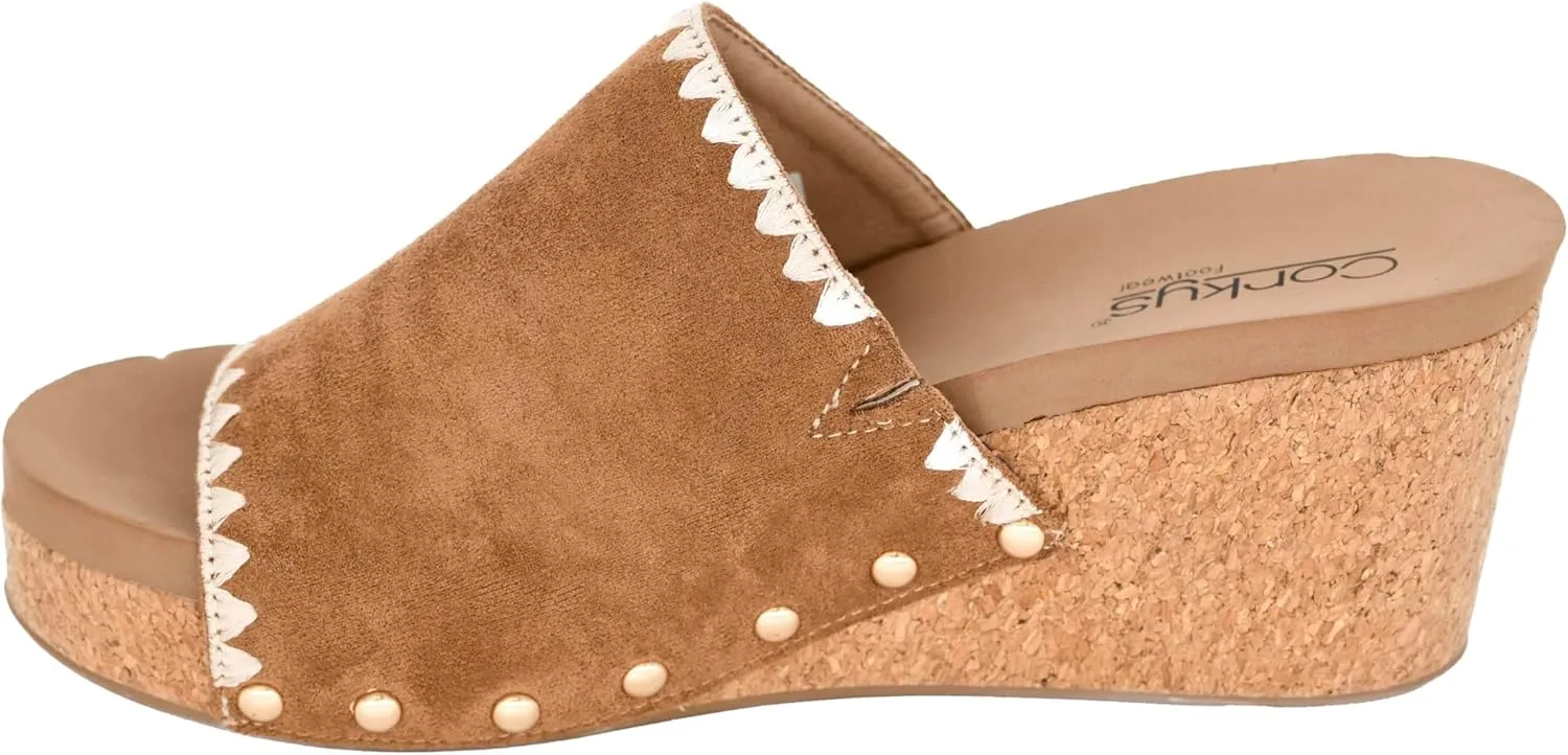 Corkys Footwear Stitch N Slide Womens 2.5 inch Wedge