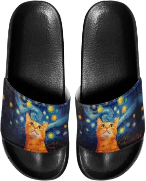 Cozy Summers House Slippers for Women Shower Shoes Womens Beach Sandals