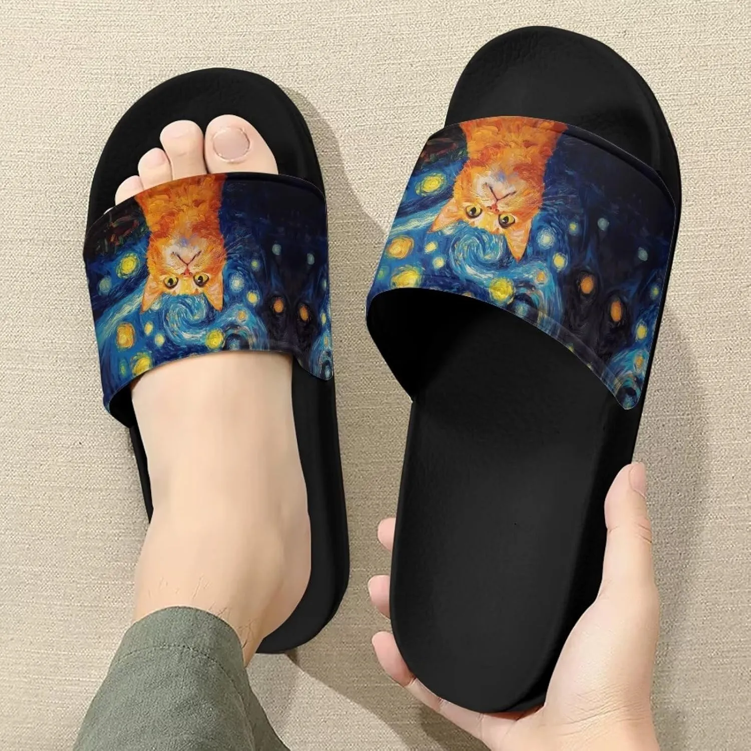 Cozy Summers House Slippers for Women Shower Shoes Womens Beach Sandals