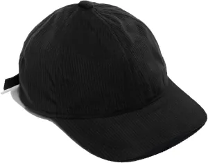 Croogo Flat Bill Cap Classic Corduroy Baseball Cap for Men Women Dad Hat 6 Panel Flat Brimmed Camper Hats Visor Sports Cap