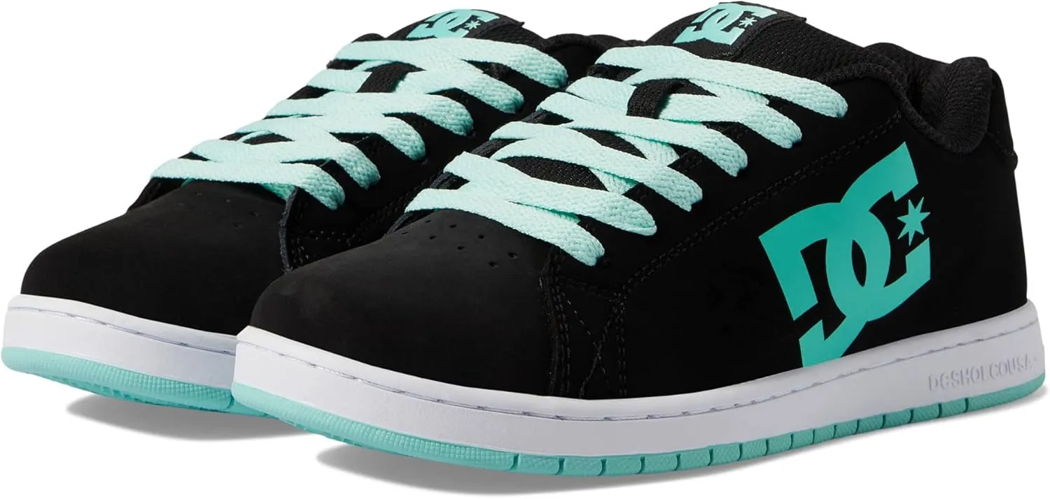 DC Boy's Gaveler Casual Low Top Elastic Skate Shoes Sneakers Little Kid