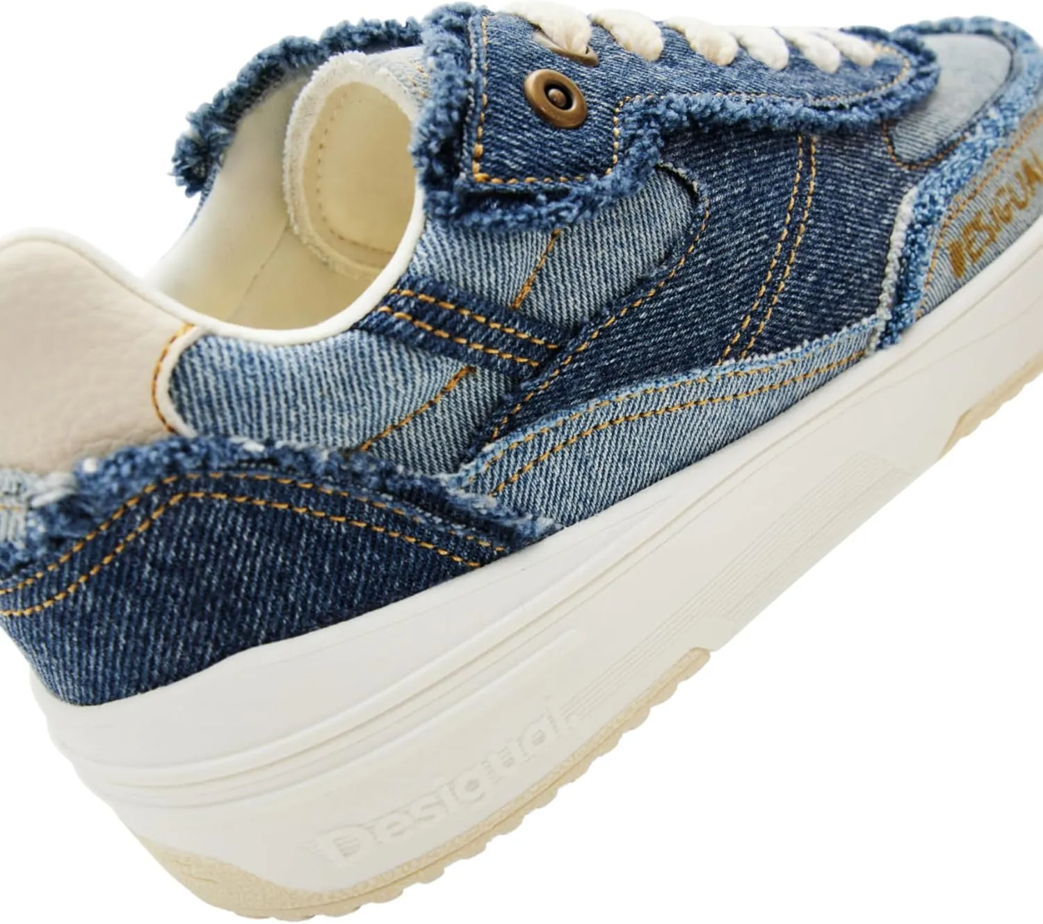 Desigual Women's Shoes 4 Woman Fabric Sneakers Low