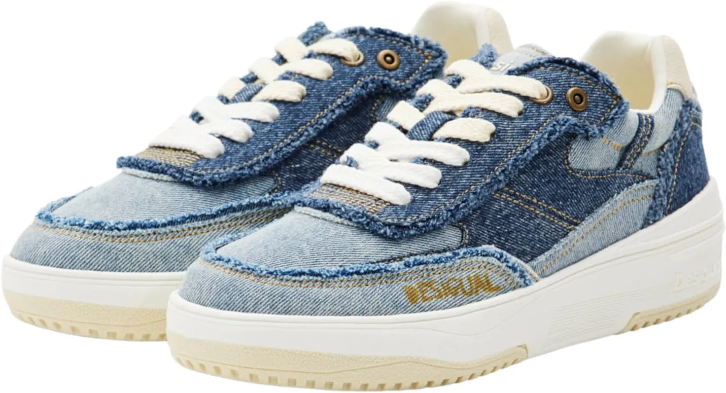 Desigual Women's Shoes 4 Woman Fabric Sneakers Low