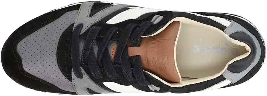Diadora Mens N9000 H Ita Lace Up Sneakers Shoes Casual - Black