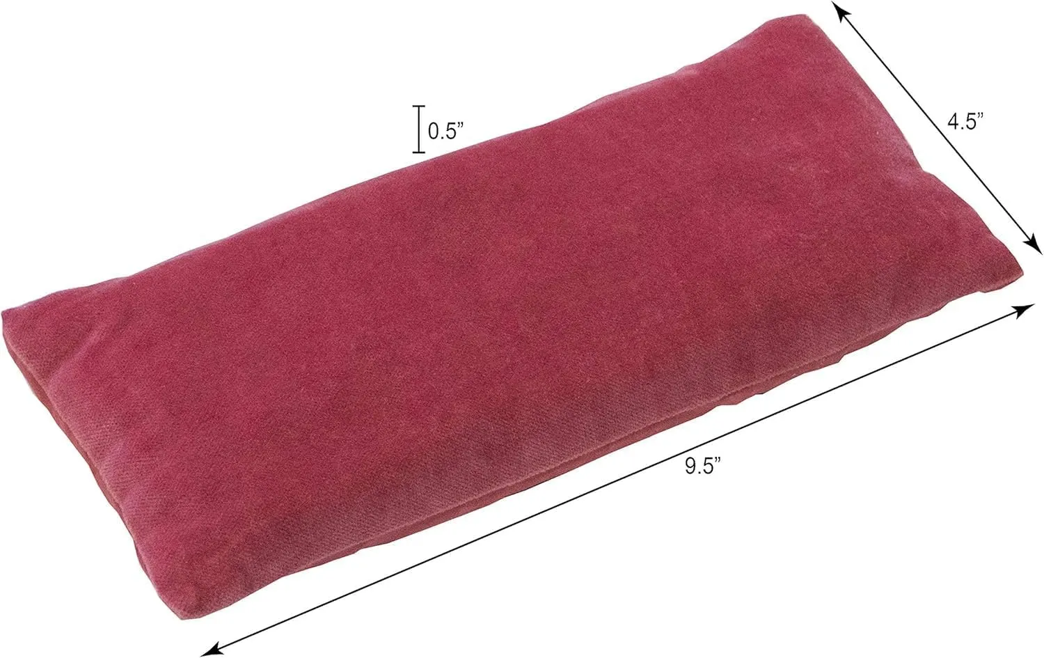 DreamTime Dreamtime Eye Pillow with Rose, Natural Herbal Mask for Relaxation, Create A Spa Experience at Home