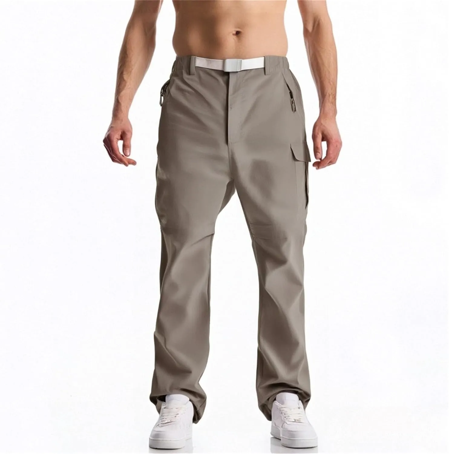 Dress Pants for Men Beach Working Work Skinny Thermal Elastic Waist Shorts Casual Summer Cloth Wide Leg Cargo Joggers