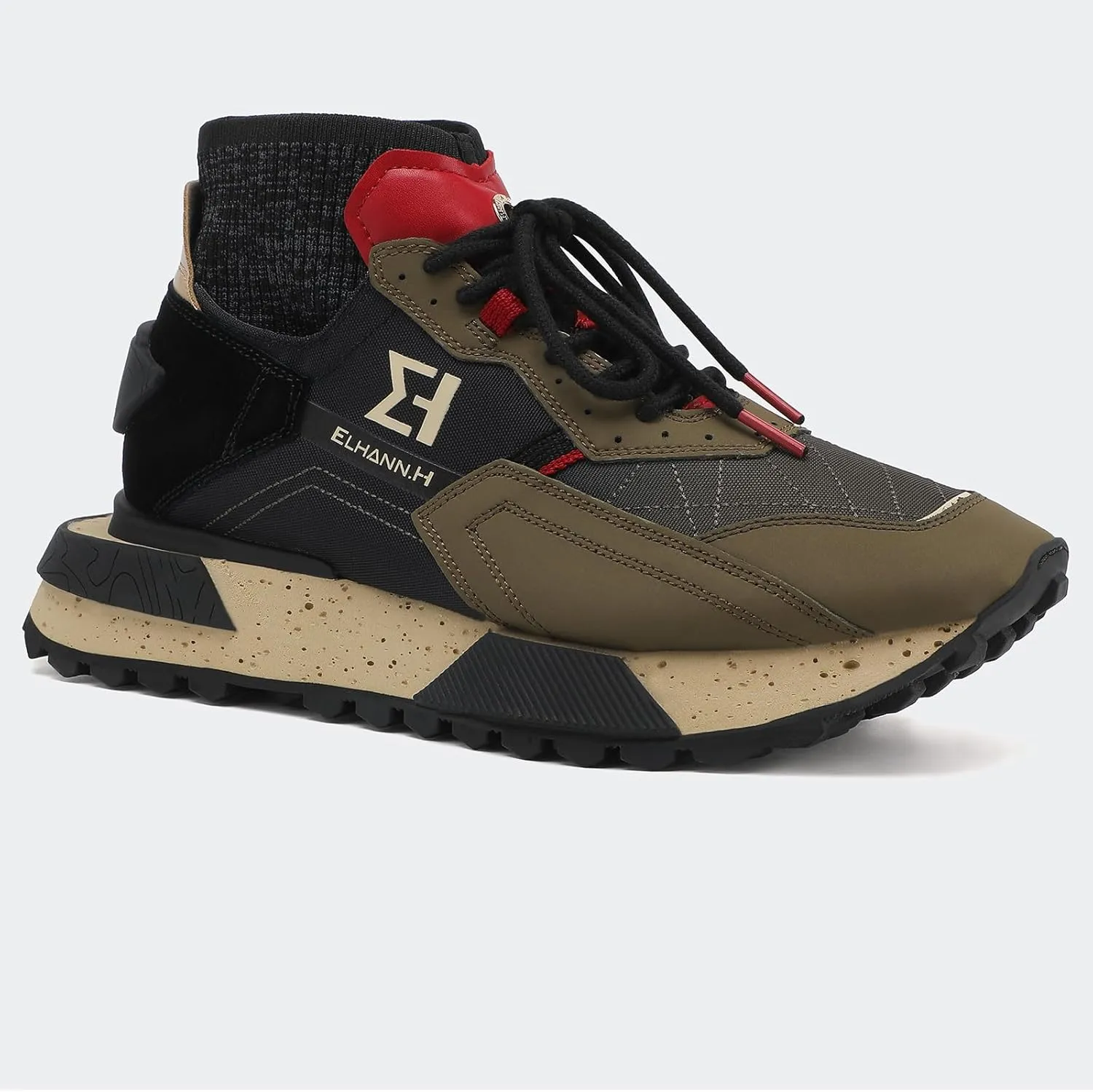 ELHANN.H The NSJ Sneakers Mix of Modernity and Graphic with a Dynamics Touch.