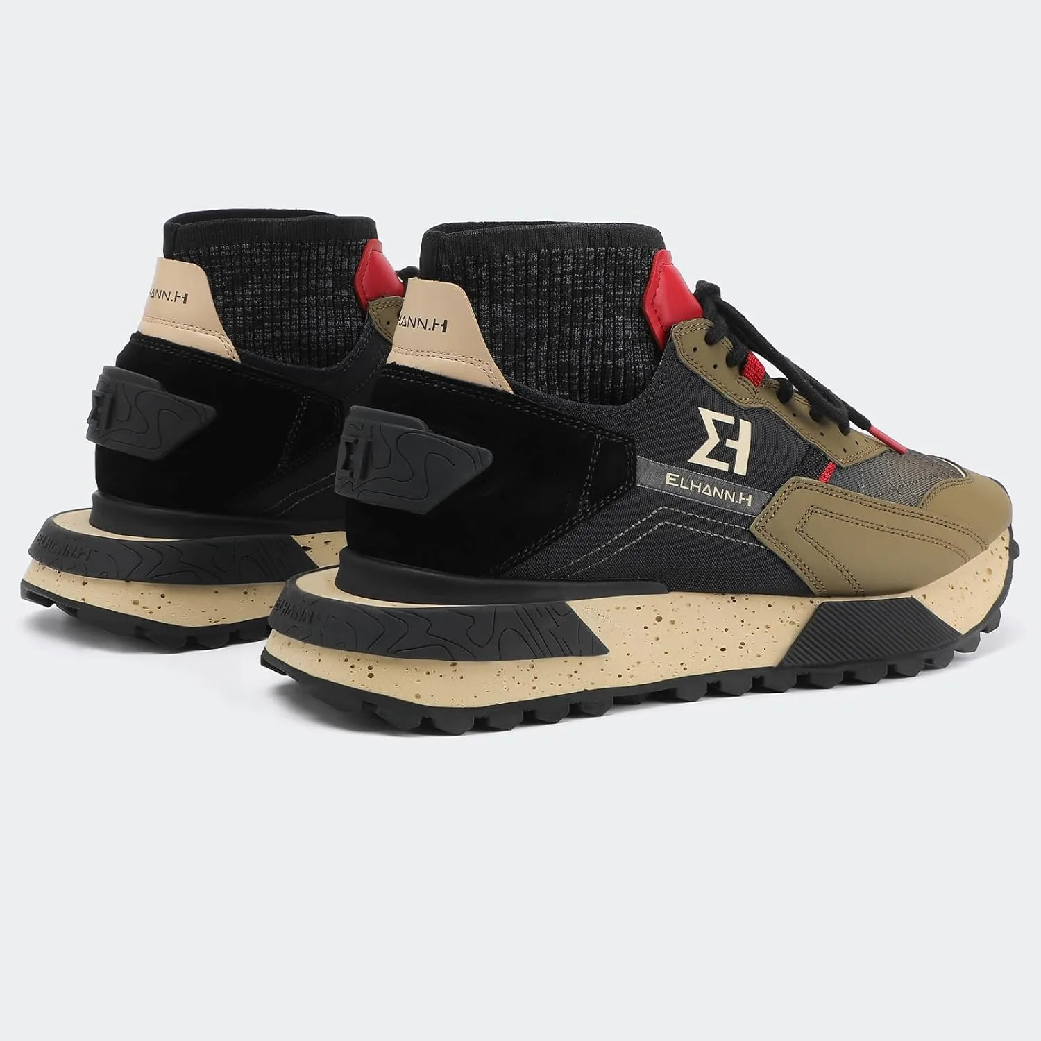 ELHANN.H The NSJ Sneakers Mix of Modernity and Graphic with a Dynamics Touch.
