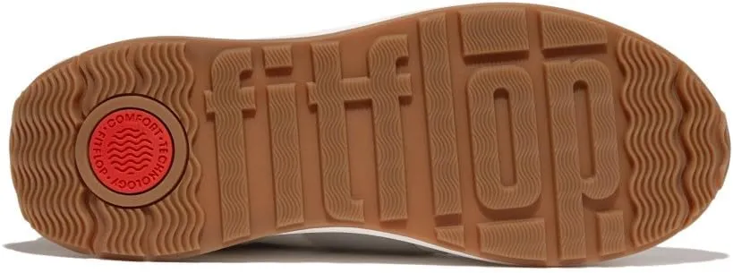 FitFlop F-Mode Flow Mens Leather/Suede Sneakers