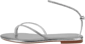 Flip Flops for Women Travel Bohemia Sandals Summer Beach Sandals Dressy Elastic Ankle Strap Sandals Walking Shoes