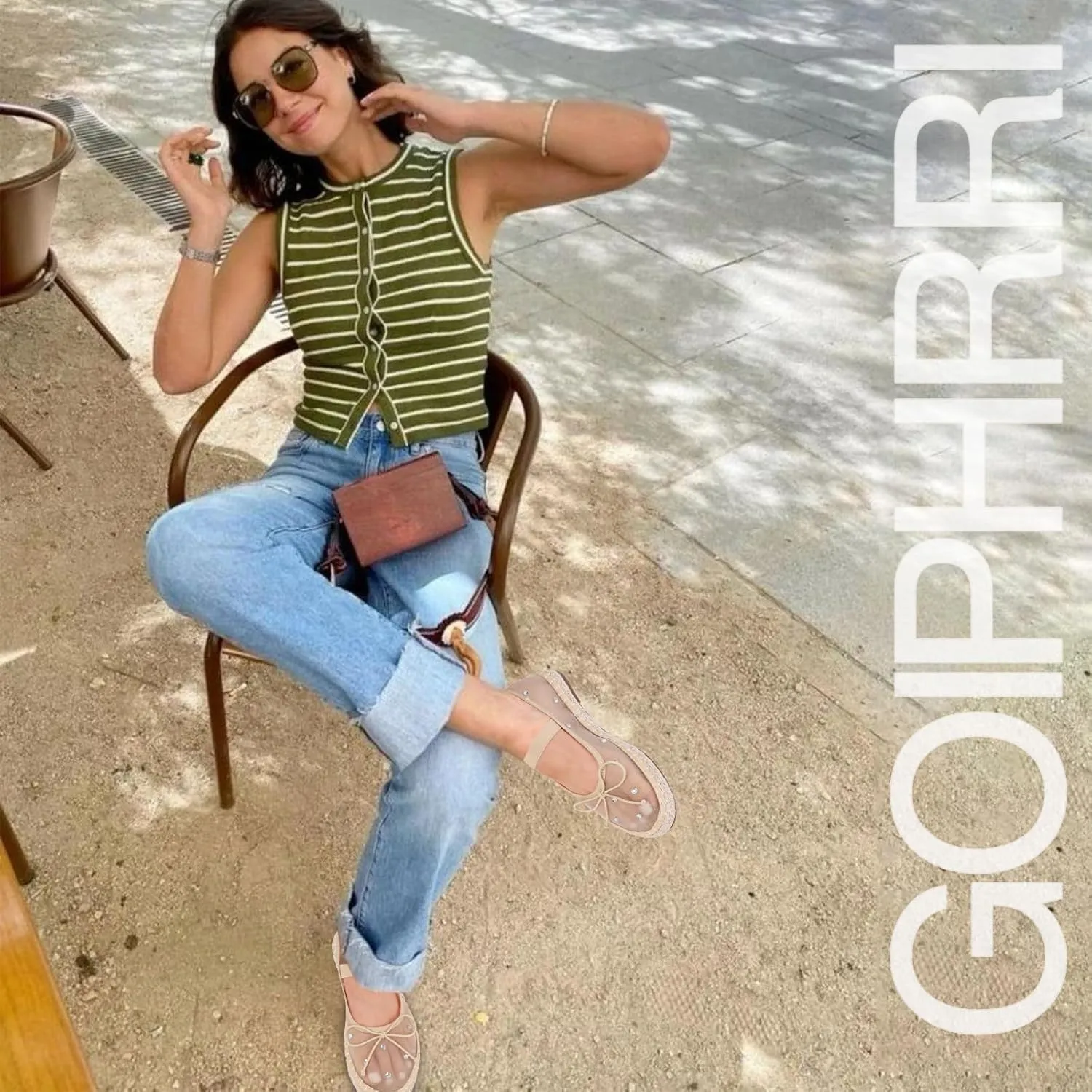 Goiphrri Mesh Mary Jane Flats for Women Platform Espadrilles Bow Knot Mary Janes Straw Mesh Ballet Flats for Women Flatform Dress Pumps