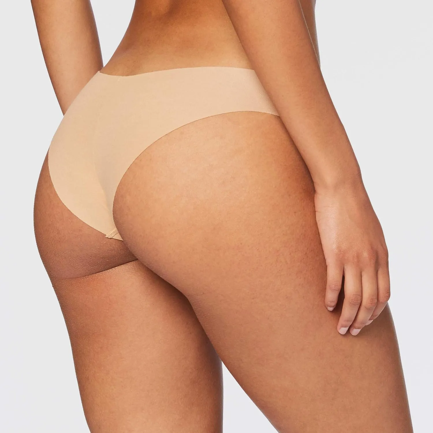 Hanro Women's Invisible Cotton Brazilian Pant