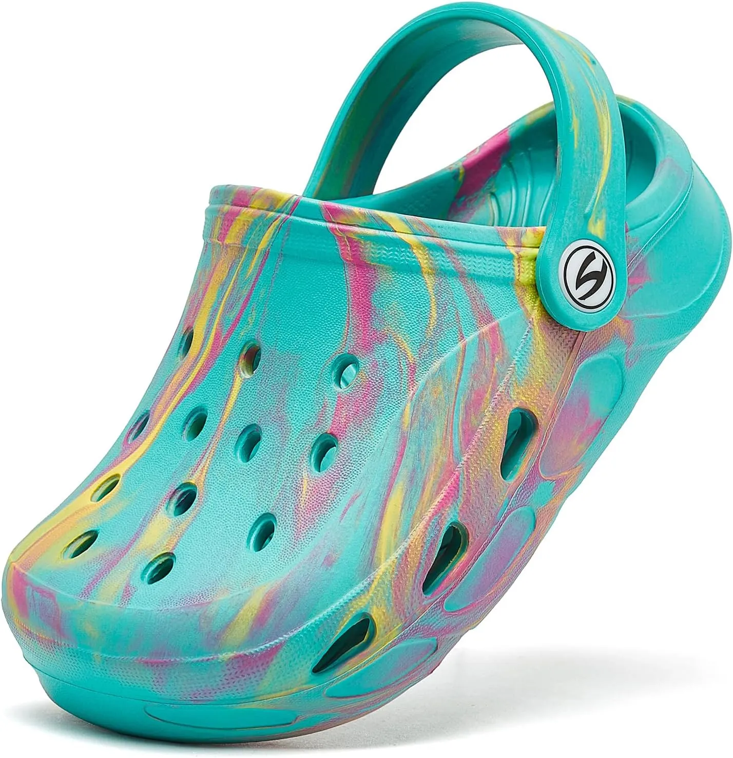 HOBIBEAR Boys Girls Classic Clogs Slip on Garden Shoes Cute Summer Sandals Water Shoes(Toddler/Little Kid)