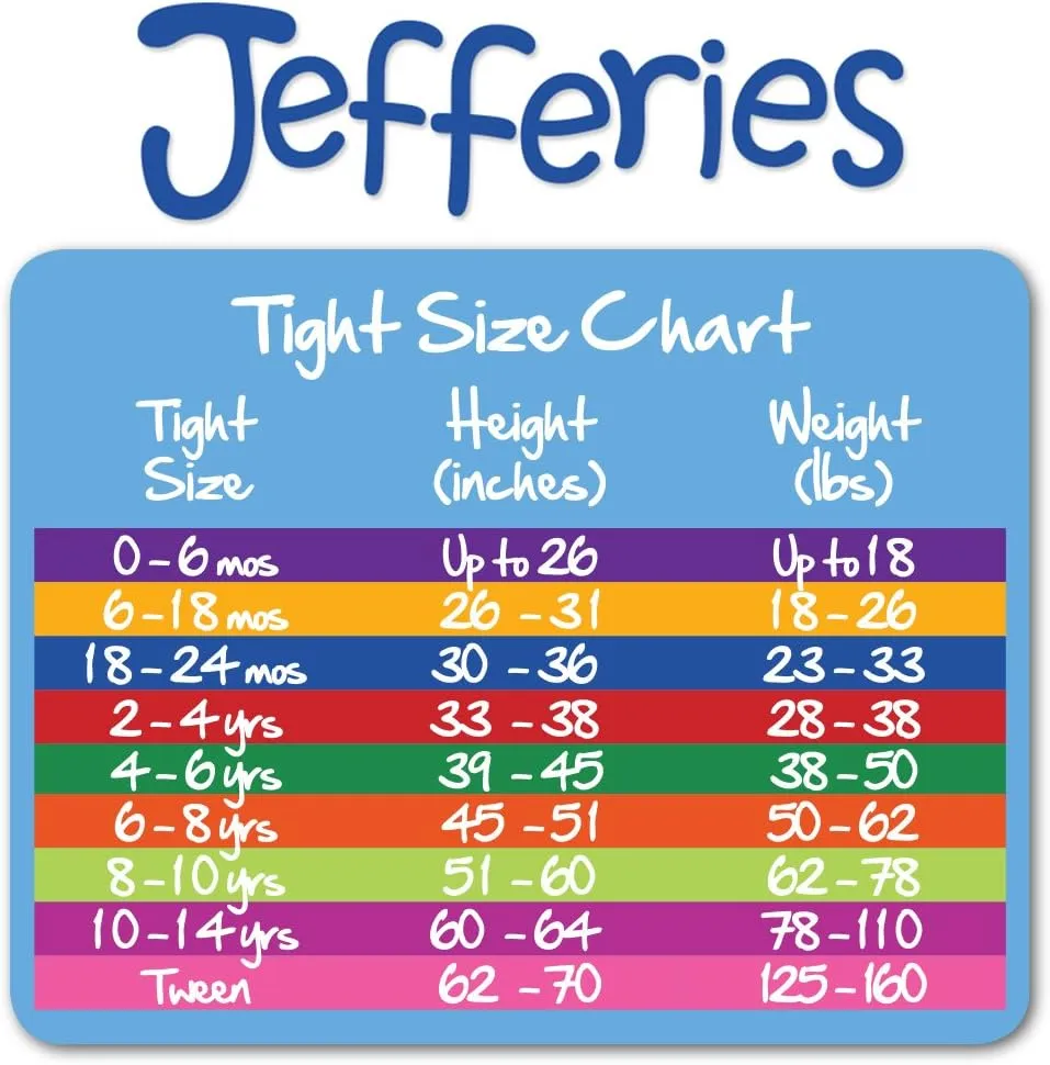 Jefferies Socks Girls 2-6X Cable Tight