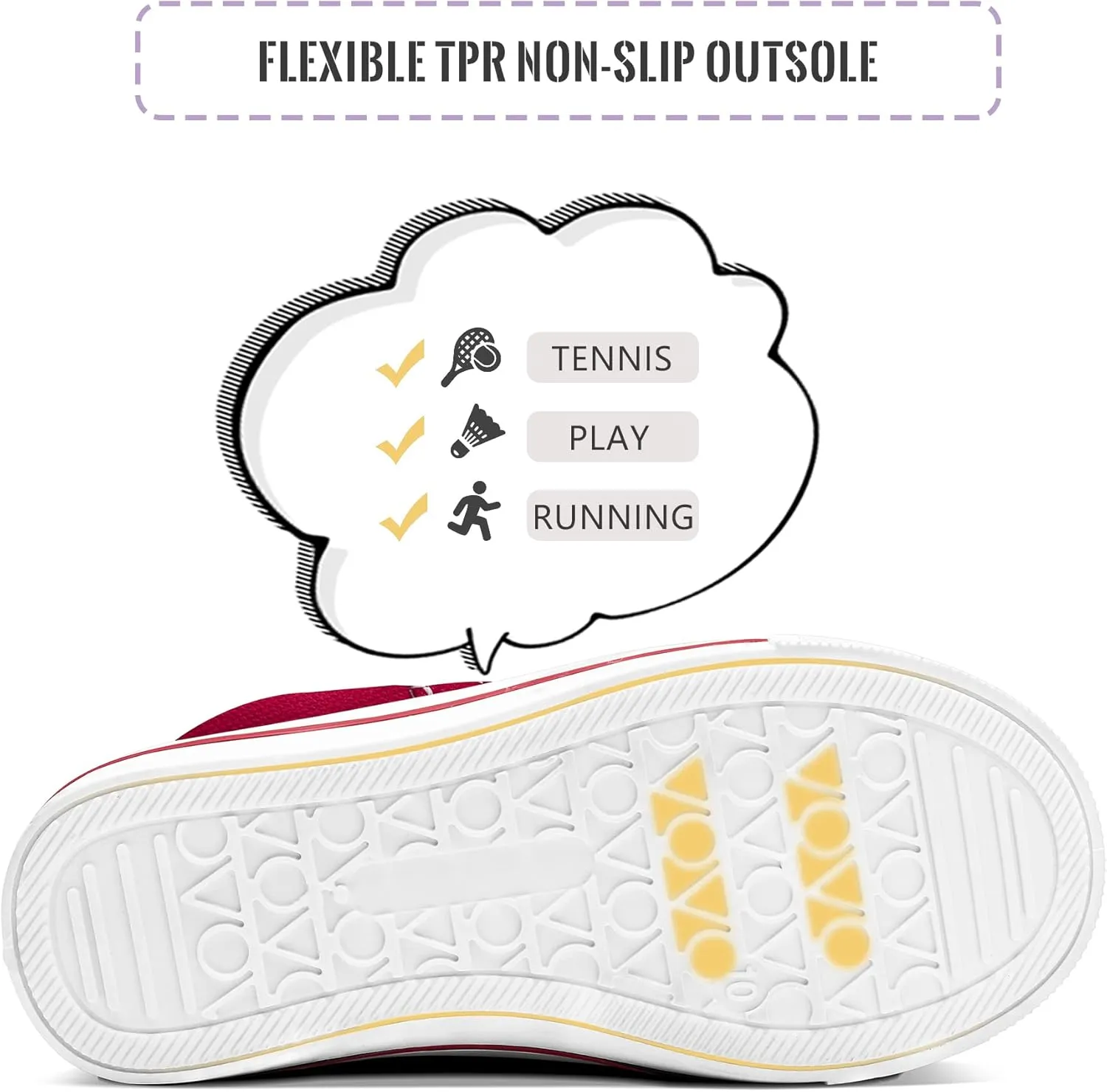 K KomForme Kids Sneakers for Boys and Girls Toddler Canvas High Top Walking Causal Shoes with Zipper