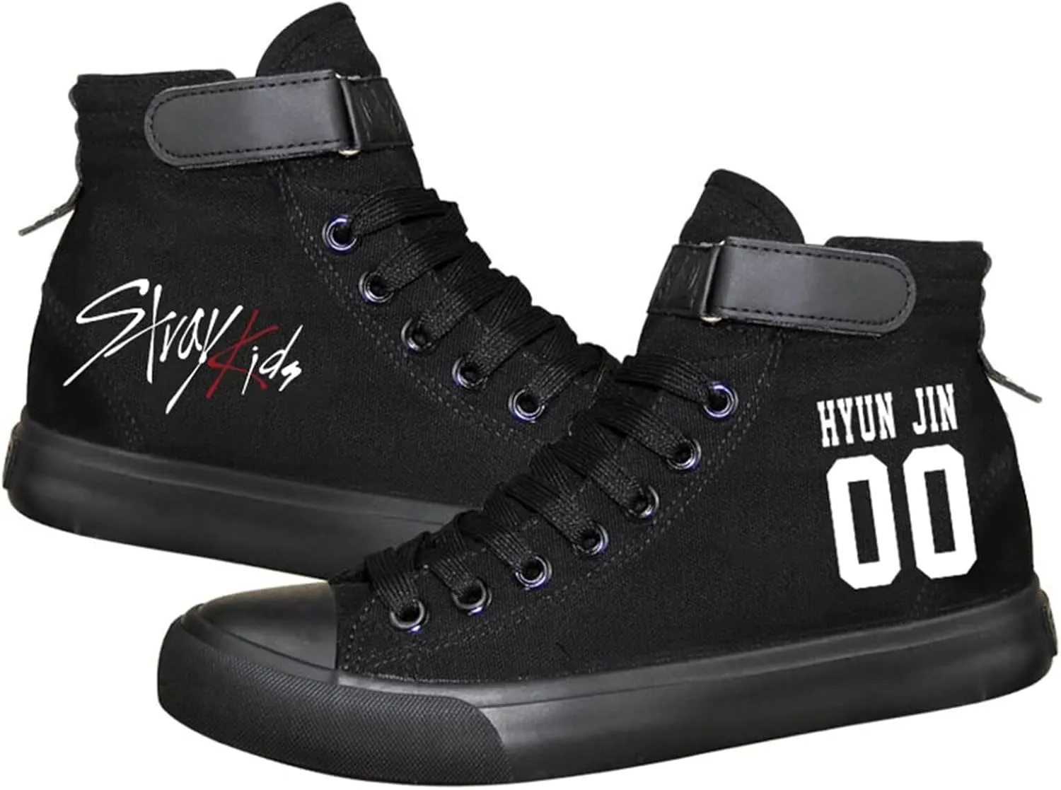 KPOP Stray Kids Merch Shoes Sneakers Bang Chan Lee Know ChangBin Han I.N Felix HyunJin Seungmin Hiphop High-Top Canvas Shoes
