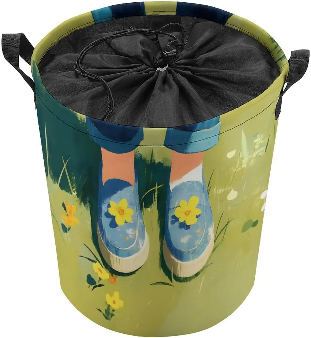 Laundry Hampers, Large Drawstring Laundry Bag, Removable Laundry Bags, Collapsible Storage Bin with Handles for Home Organization, Kids Room, Nursery Cake Decorating Supply