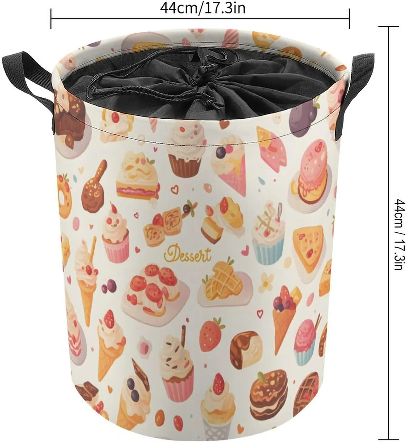 Laundry Hampers, Large Drawstring Laundry Bag, Removable Laundry Bags, Collapsible Storage Bin with Handles for Home Organization, Kids Room, Nursery Dishware