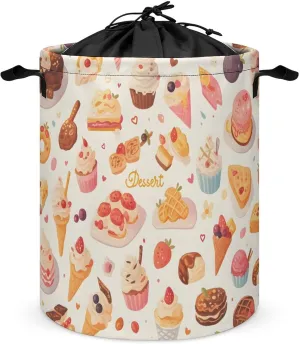 Laundry Hampers, Large Drawstring Laundry Bag, Removable Laundry Bags, Collapsible Storage Bin with Handles for Home Organization, Kids Room, Nursery Dishware