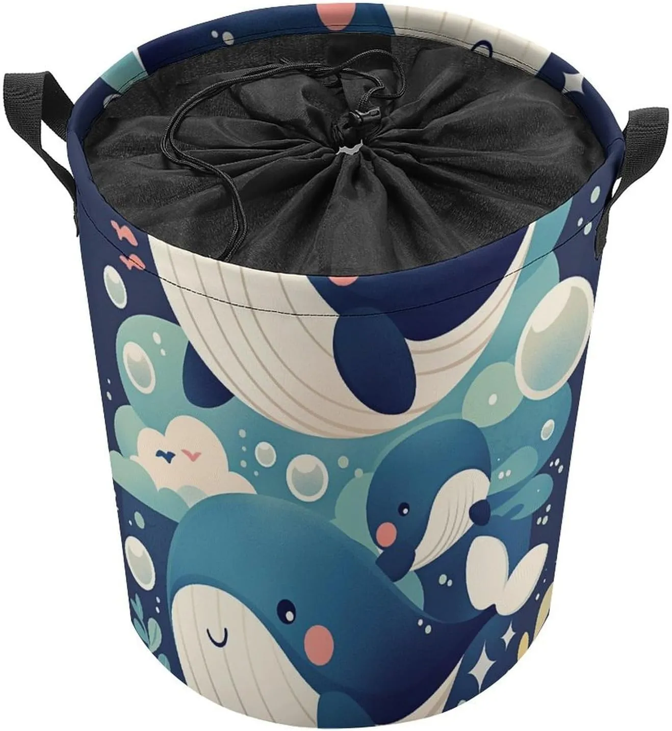 Laundry Hampers, Large Drawstring Laundry Bag, Removable Laundry Bags, Collapsible Storage Bin with Handles for Home Organization, Kids Room, Nursery Event