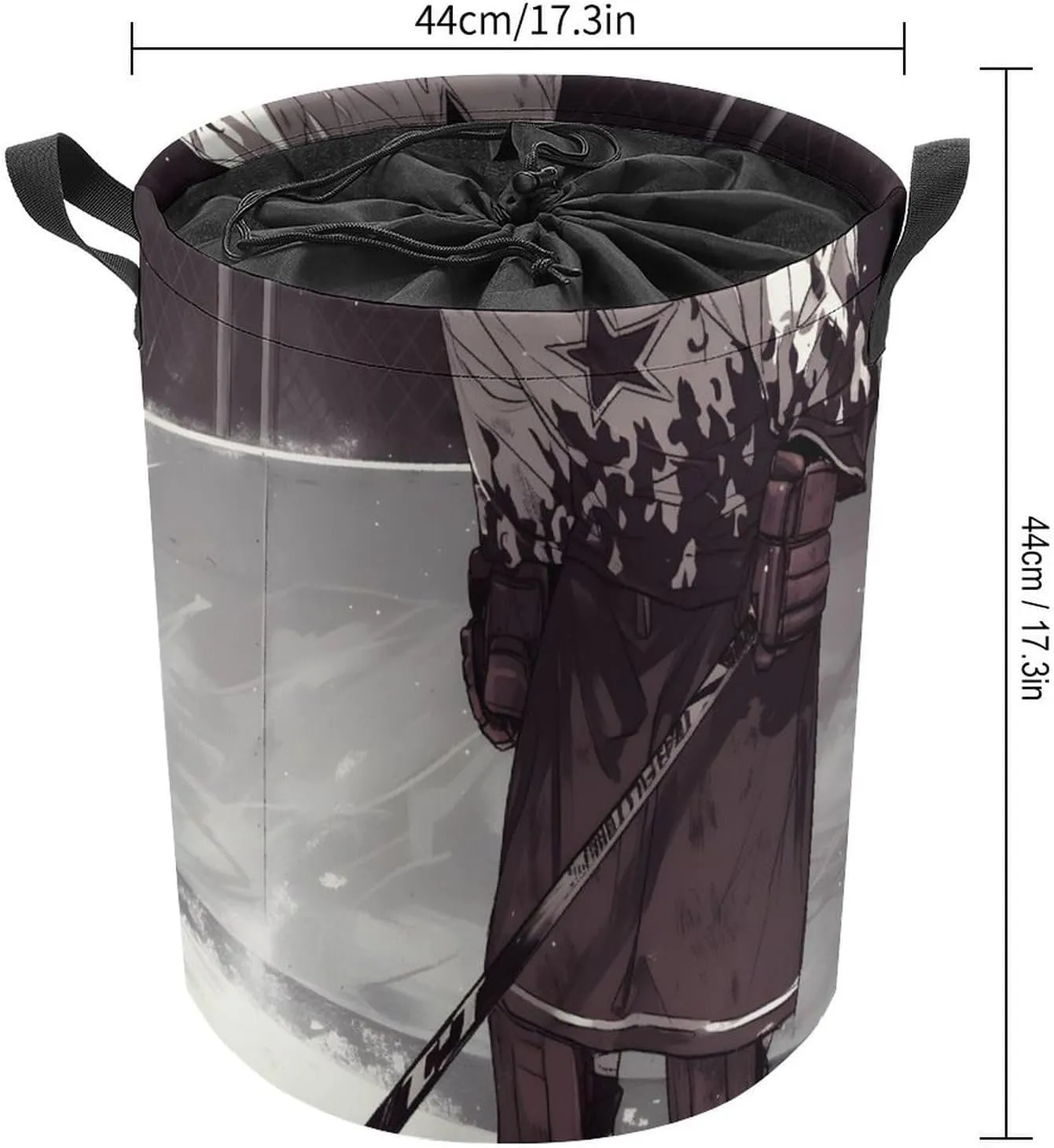 Laundry Hampers, Large Drawstring Laundry Bag, Removable Laundry Bags, Collapsible Storage Bin with Handles for Home Organization, Kids Room, Nursery Stick And Ball Games