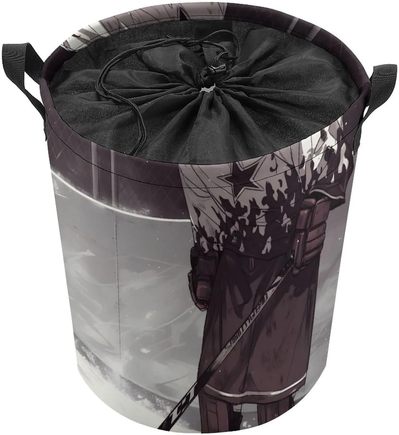 Laundry Hampers, Large Drawstring Laundry Bag, Removable Laundry Bags, Collapsible Storage Bin with Handles for Home Organization, Kids Room, Nursery Stick And Ball Games