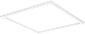 Lithonia Lighting Frame 2x2 LED Lay-in Ceiling Light, 2 ft. x 2 ft. Lighting Fixture for Offices and Classrooms, 3000/4000/5000 Adjustable Lumen Output, 3500K/4000K/5000K Switchable Color Temperature