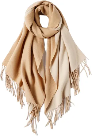maamgic Womens Scarf Large Pashmina Shawls and Wraps Light Blanket Scarf for Evening Dress Warm Daily Travel Office