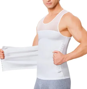 Men Body Shaper Slimming Vest Tight Tank Top Compression Shirt Tummy Control Underwear Moobs Binder