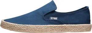 Mens Slip On Sneakers Comfortable Wide Width Espadrilles Casual Sneakers Breathable Lightweight Canvas Sport Shoes Flat Walking Shoes
