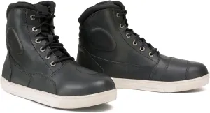 Milwaukee Leather Men's Motorcycle Reinforced Street Biker Casual Riding Shoes Leather Suede Canvas - 8