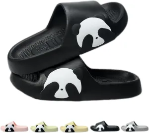Panda Slippers - Cute Cartoon Indoor Outdoor Wear for Couples - EVA Bathroom Slippers