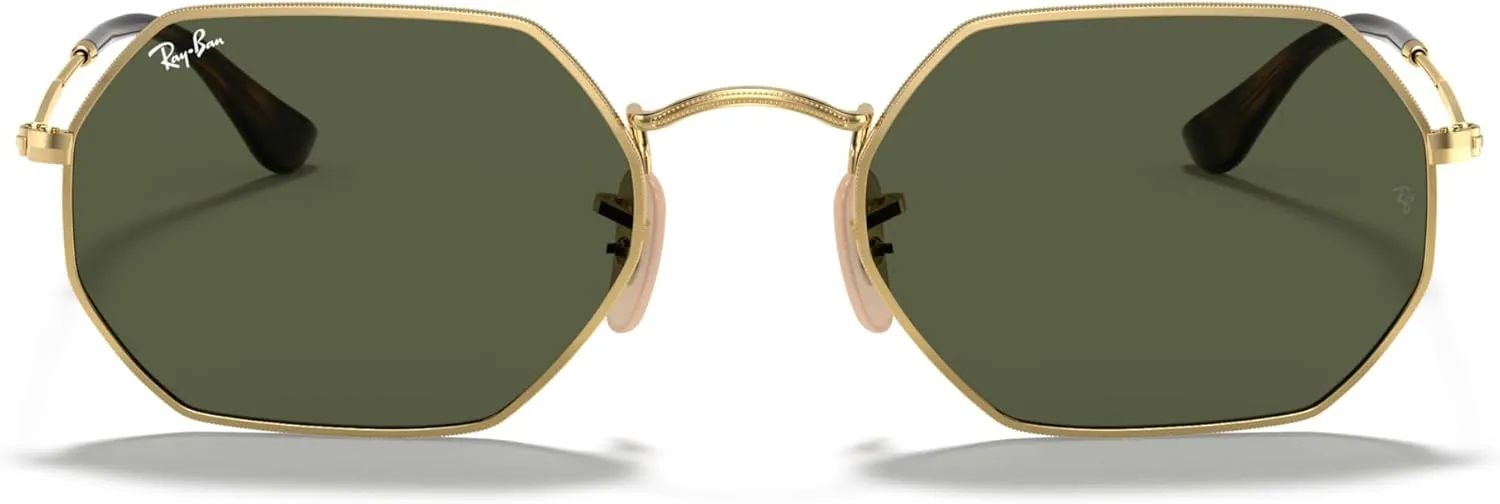 Ray-Ban RB3556N Octagonal Flat Lens Sunglasses