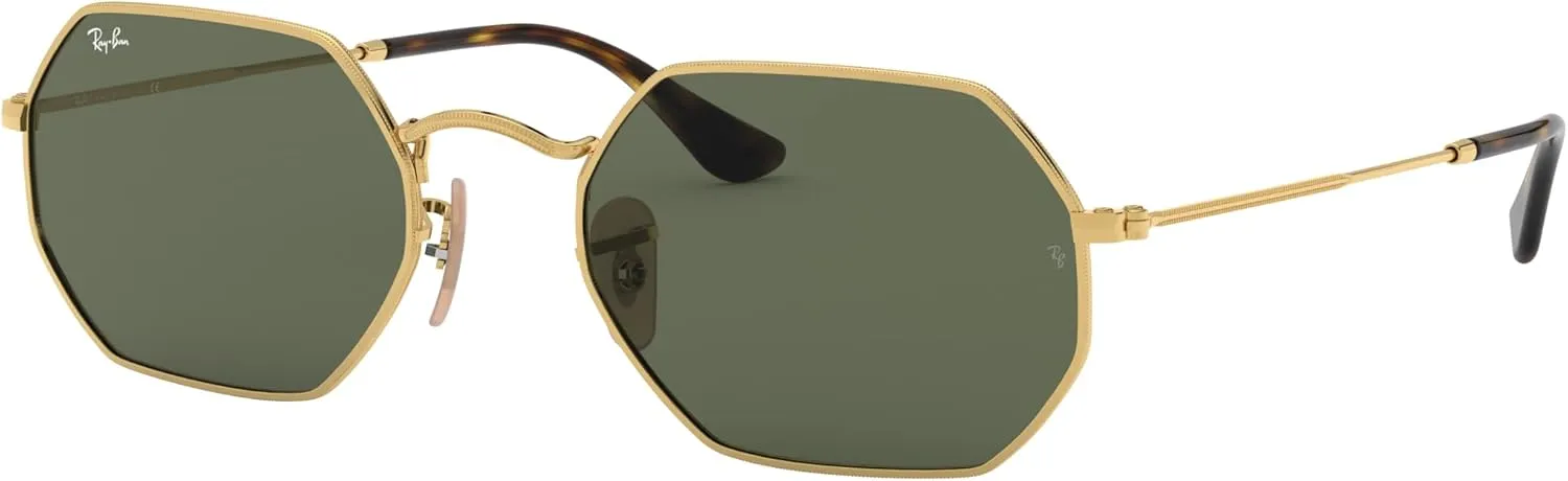 Ray-Ban RB3556N Octagonal Flat Lens Sunglasses